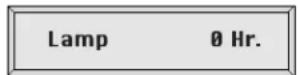 3M MP7730 - Resetting the Lamp Hours - 1