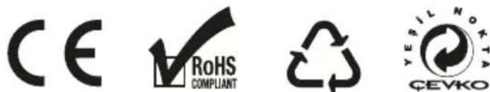 CE RoHS COMPLIANT CEVKO