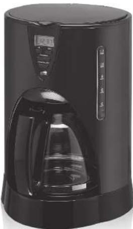 Logik LC12DCB17 - Stainless steel filter coffee maker - 1