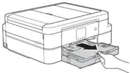 BROTHER DCP-J983N - 用紙トレイを引き出す - 1
