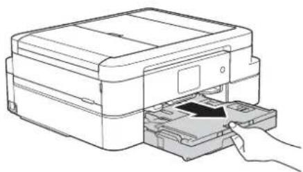 BROTHER DCP-J983N - 用紙トレイを引き出す - 1