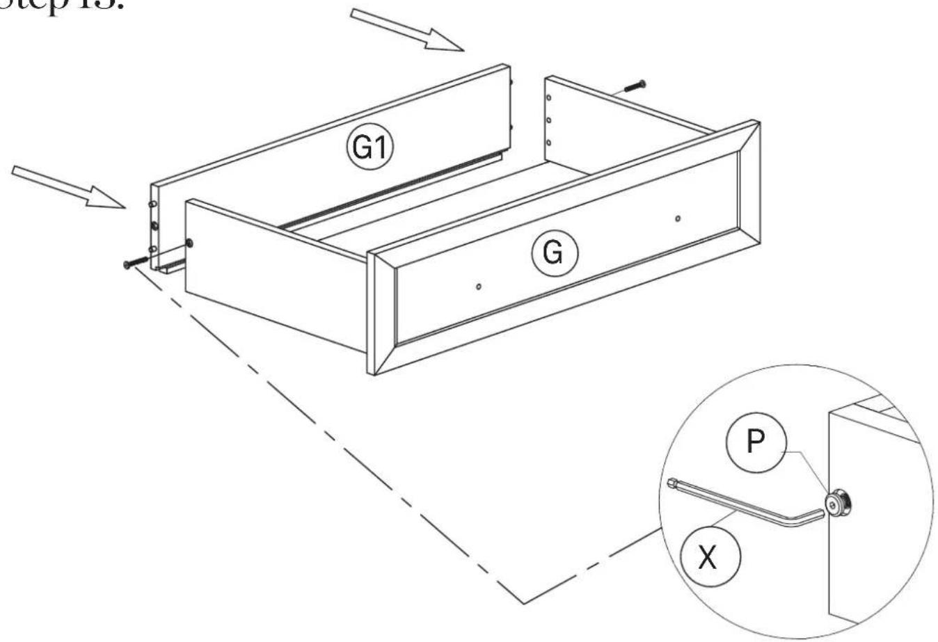 Step 15. G1 G P X
