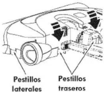 Pestillos laterales Pestillos traseros