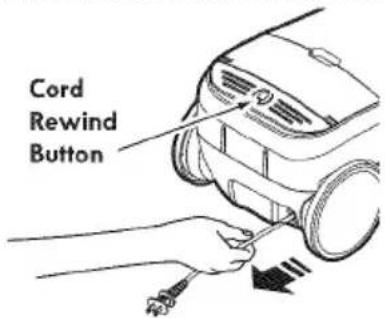 Cord Rewind Button