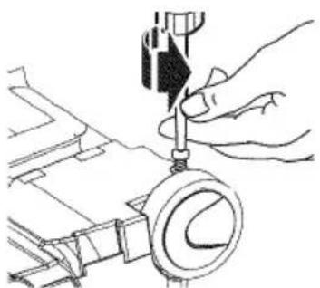 KENMORE 116.29319 - TO REMOVE BELT - 1