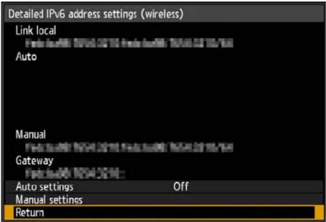 CANON REALiS WUX6700 - Detailed settings (wireless) - 7