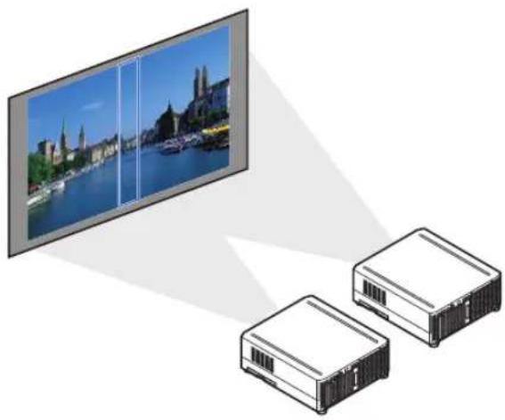 CANON REALiS WUX6700 - Projecting from Multiple Projectors at Once (Edge Blending) - 2