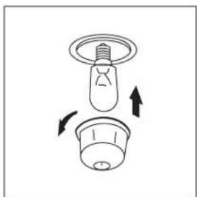 Tisira TFGC908X - REPLACING THE OVEN LAMP - 1