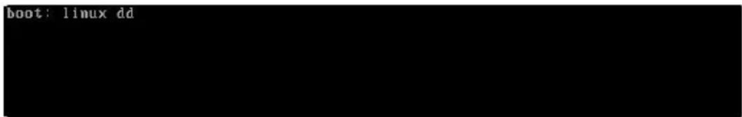 boot: linux dd