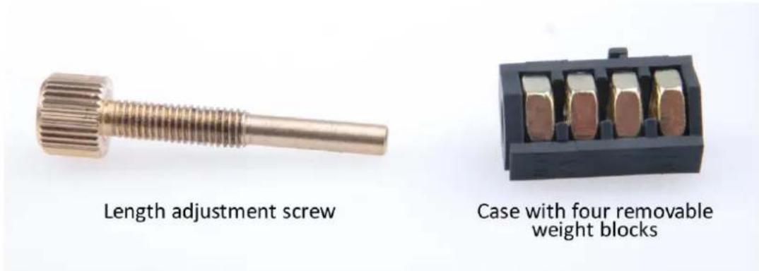Genesis GX69 - Adjusting length and weight - 2