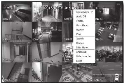 2015-01-01 01:10:35 Scene Mode Audio Off Freeze Stop Alarm Record Play Search Begup Main Menu Shutdown Hels Launcher Login