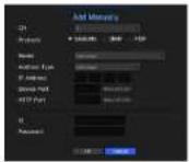 Hanwha SPD-150 - menu setup - 1