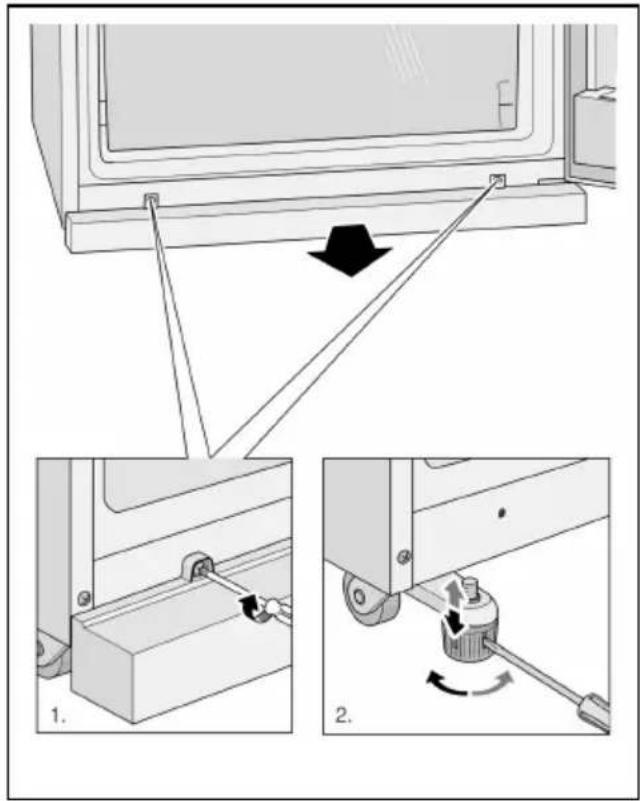 Diagram illustrating a mechanical assembly with labeled steps and directional arrows indicating motion or movement.