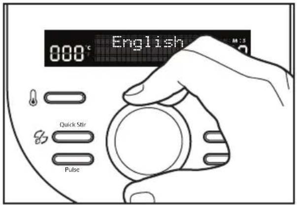 000°C English Quick Stir Pulse