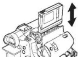 PANASONIC NV-GS78 - - Inserting/removing a cassette - 2