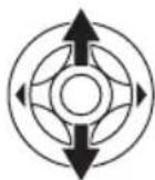 PANASONIC NV-GS78 - Move the joystick up or down in order to select the top menu. - 2