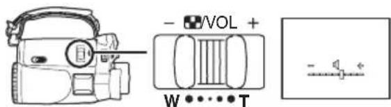 - /VOL + W ••••T