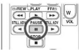 /REW PLAY FF STILL ADV PAUSE STILL ADV STOP W VOL