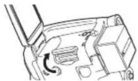 PANASONIC NV-GS78 - - Inserting/removing a card - 1