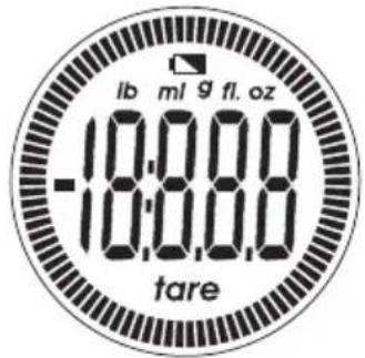lb ml 9 fl. oz -18:00 tare