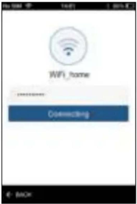 WiFi home Connecting