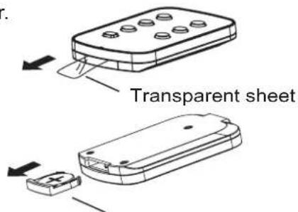 Transparent sheet