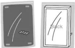 Two grayscale images showing abstract curved lines and a labeled 'Back' book (no text or symbols on the figures themselves)