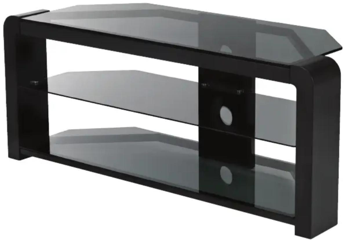 Logik S110MSG11 - Premium Smoked Glass TV Stand - 1