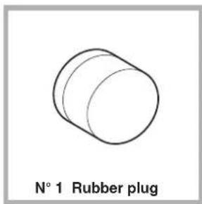 HOTPOINT BWMD 742 (EU) - Mounting the wooden panel onto the door and inserting the machine into cabinets: - 9