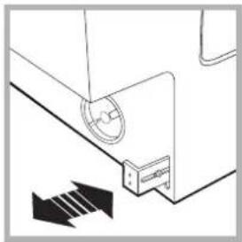 HOTPOINT BWMD 742 (EU) - Inserting the machine into the Cabinet. - 4
