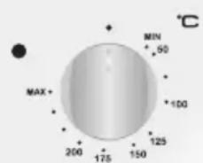| Value | Temperature (°C) | |---|---| | MAX | 200 | | +175 | 175 | | +150 | 150 | | +125 | 125 | | +100 | 100 | | +50 | 50 | | MIN | 0 |