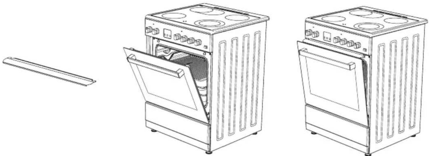 Orima OR 646 VIT - USAR EL PANEL DEFLECTOR DE LA PARRILLA (opcional)\* - 1