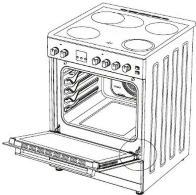 Orima OR 646 VIT - MONTAGEM DA PORTA DO FORNO - 1