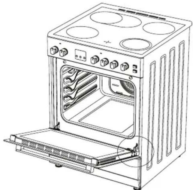 Orima OR 646 VIT - LIMPIEZA Y MANTENIMIENTO DEL VIDRIO DE LA PUERTA FRONTAL DEL HORNO - 2