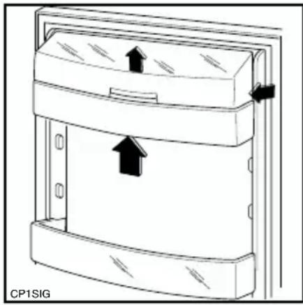 Tricity Bendix TBUL140 - The door shelves - 1