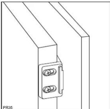 Tricity Bendix BFF781W - Recess dimensions - 9