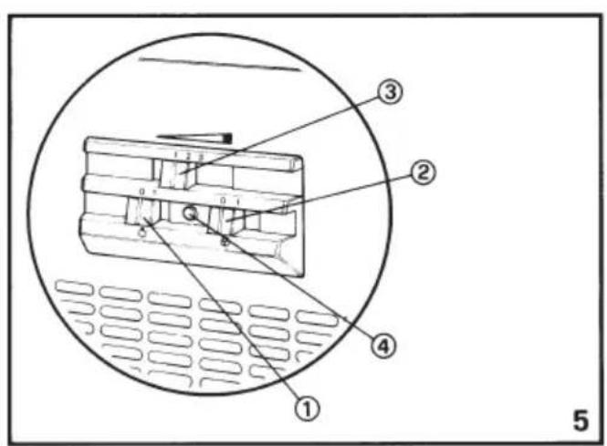Technical diagram of a mechanical component with numbered parts and labeled parts, likely from an engineering or manufacturing context.