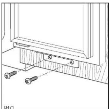 Tricity Bendix BL603W - Fitting a decorative door panel - 5
