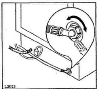 Tricity Bendix BK450 - Water Supply Connections - 2