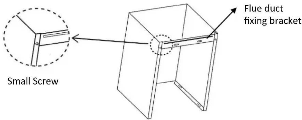 Small Screw Flue duct fixing bracket