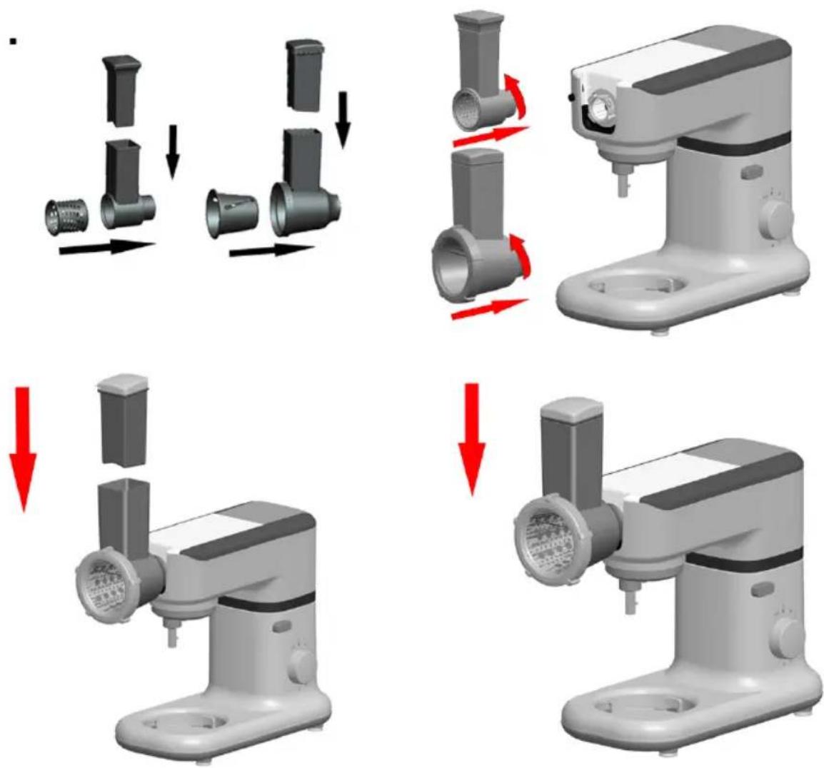 SWAN SP33010GRN - VEGETABLE SLICER ASSEMBLY - 1