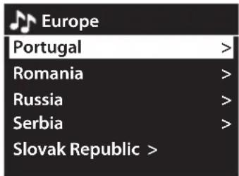 Europe Portugal > Romania > Russia > Serbia > Slovak Republic >