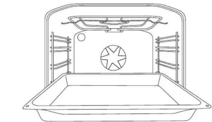 Sandstrøm SMMFOW13 - Inserting the baking trays / wire racks - 1