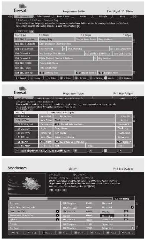 Sandstrøm Freesat+ SHDFSAT12 - Series Link - 2