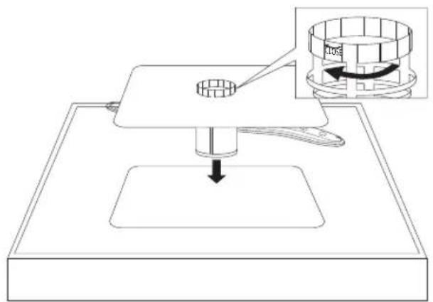 Diagram illustrating a 3D printing process with a magnified inset showing the process being rotated to a grid.