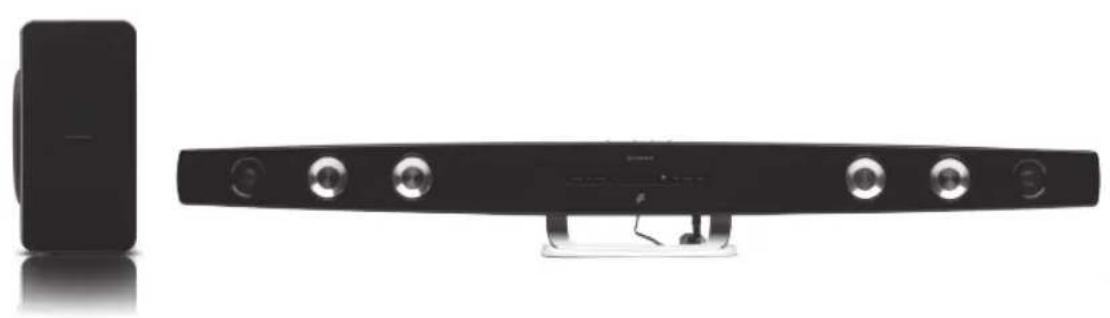 Sandstrøm S42SWLH13 - Soundbar with wireless sub-woofer - 1