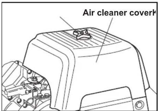 Air cleaner cover