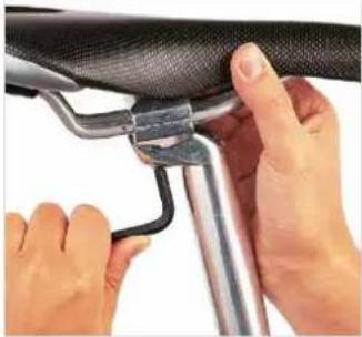 Raleigh Circa - Fore and aft adjustment - 1