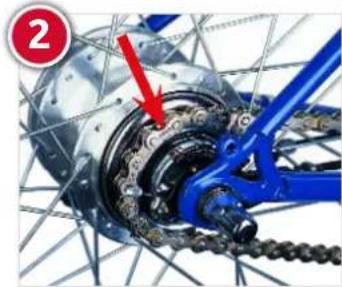 Raleigh Circa - Rear suspension - 2