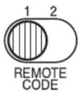 RICOH PJ WX3241N - Remote control code setting for remote control - 1